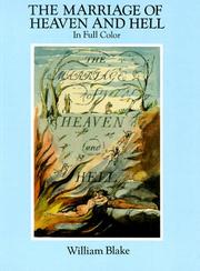 Cover of The Marriage of Heaven and Hell by William Blake