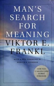 Cover of Man's Search for Meaning by Viktor E. Frankl