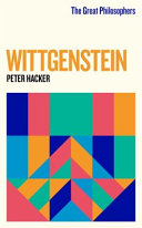 Cover of Wittgenstein by Peter Hacker