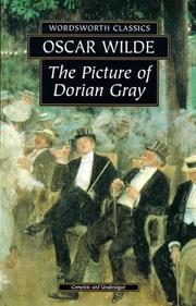 Cover of The Picture of Dorian Gray by Oscar Wilde
